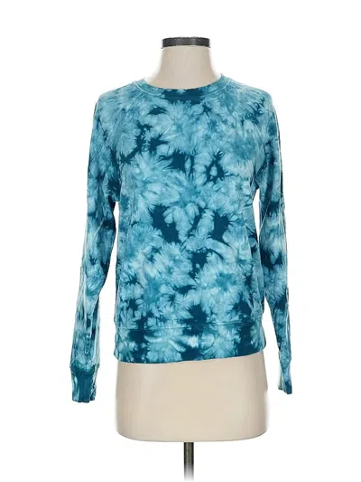 Pre-owned Athleta Pullover Sweater In Blue