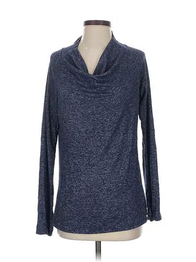 Pre-owned Athleta Pullover Sweater In Blue