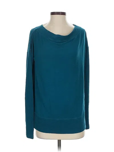 Pre-owned Athleta Pullover Sweater In Blue