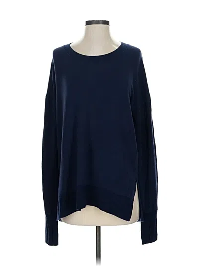 Pre-owned Athleta Pullover Sweater In Blue