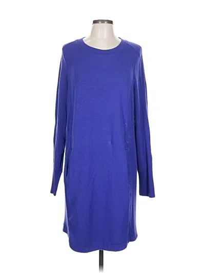 Pre-owned Athleta Pullover Sweater In Blue