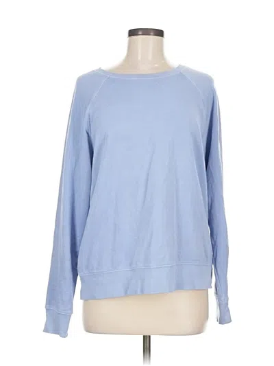 Pre-owned Athleta Pullover Sweater In Blue