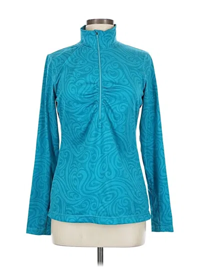 Pre-owned Athleta Pullover Sweater In Blue