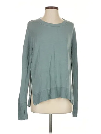 Pre-owned Athleta Pullover Sweater In Blue