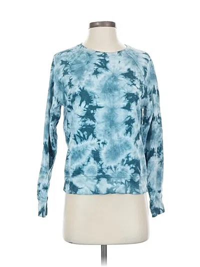 Pre-owned Athleta Pullover Sweater In Blue