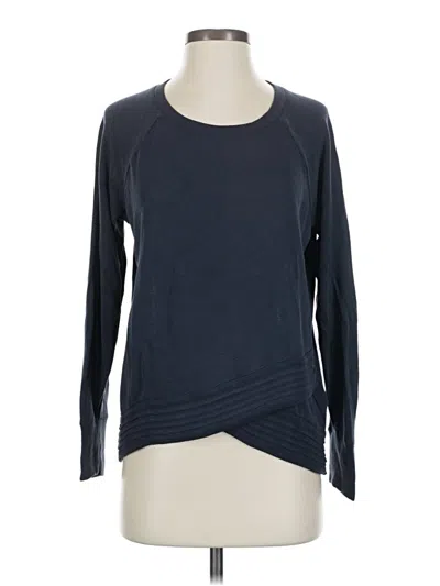 Pre-owned Athleta Pullover Sweater In Blue