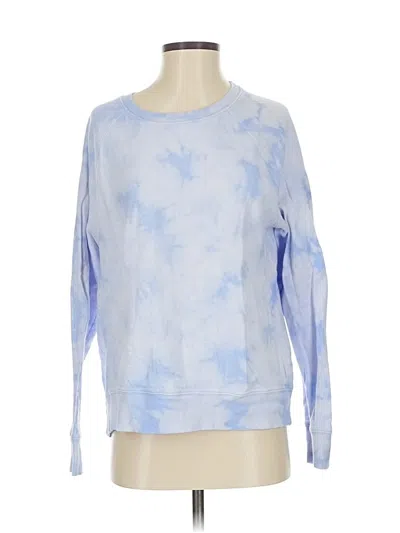 Pre-owned Athleta Pullover Sweater In Blue