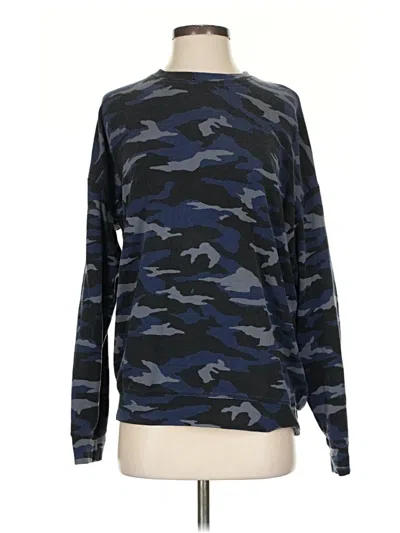 Pre-owned Athleta Pullover Sweater In Blue