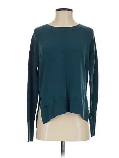 Pre-owned Athleta Pullover Sweater In Blue
