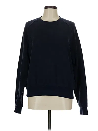 Pre-owned Athleta Pullover Sweater In Blue