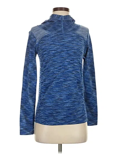 Pre-owned Athleta Pullover Sweater In Blue