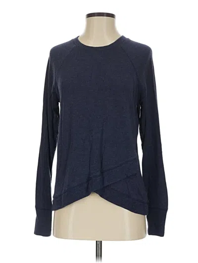 Pre-owned Athleta Pullover Sweater In Blue