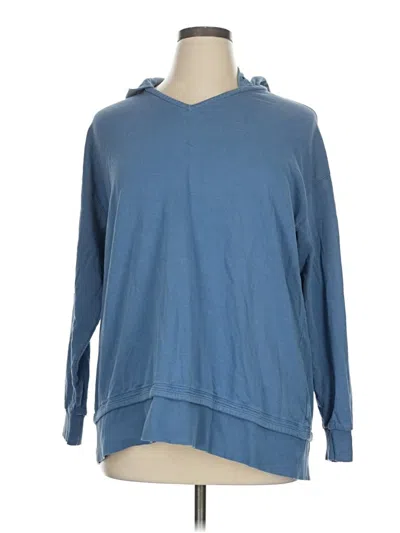 Pre-owned Athleta Pullover Sweater In Blue