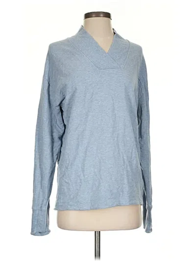 Pre-owned Athleta Pullover Sweater In Blue