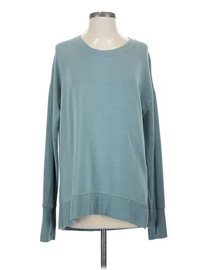 Pre-owned Athleta Pullover Sweater In Blue