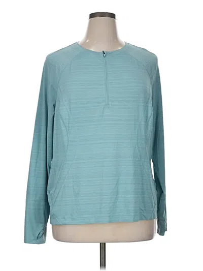 Pre-owned Athleta Pullover Sweater In Blue