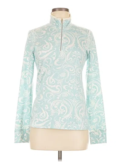 Pre-owned Athleta Pullover Sweater In Blue