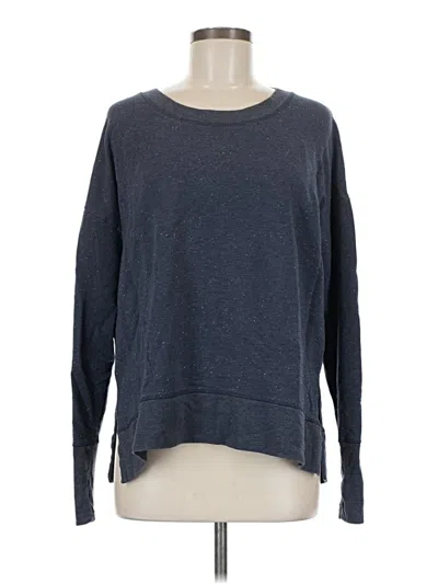 Pre-owned Athleta Pullover Sweater In Blue