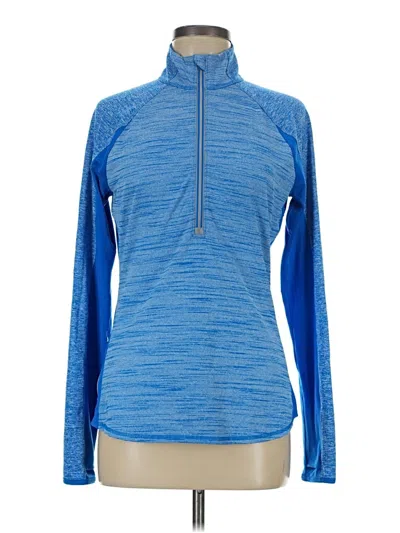 Pre-owned Athleta Pullover Sweater In Blue