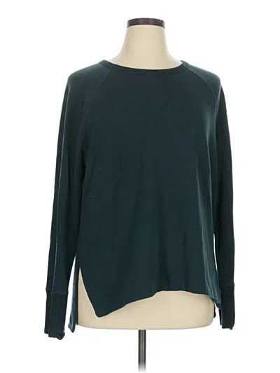 Pre-owned Athleta Pullover Sweater In Blue