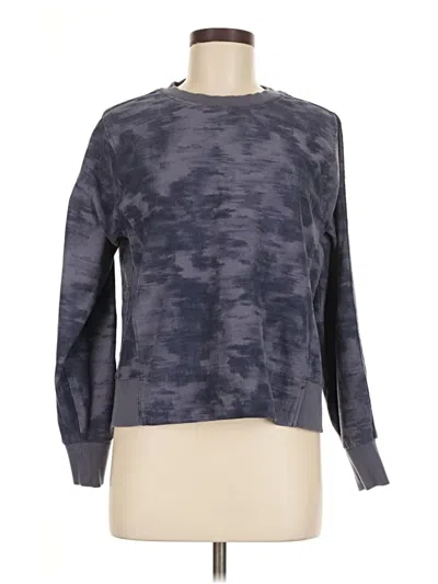 Pre-owned Athleta Pullover Sweater In Blue