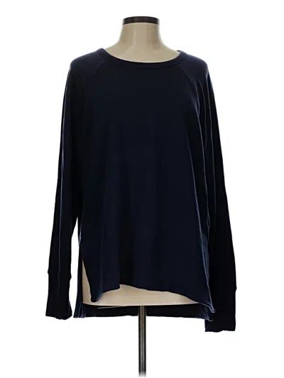 Pre-owned Athleta Pullover Sweater In Blue