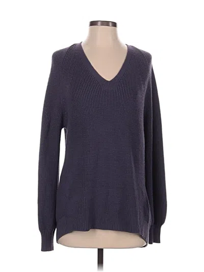 Pre-owned Athleta Pullover Sweater In Blue