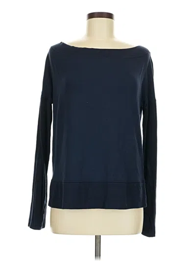 Pre-owned Athleta Pullover Sweater In Blue