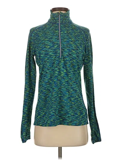 Pre-owned Athleta Pullover Sweater In Blue