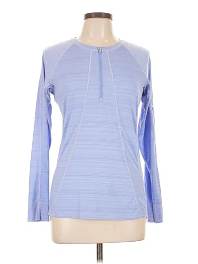 Pre-owned Athleta Pullover Sweater In Blue