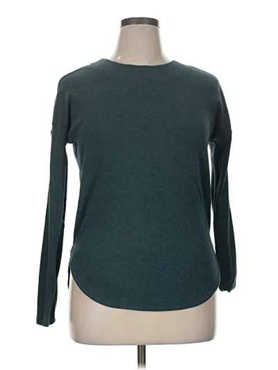 Pre-owned Athleta Pullover Sweater In Blue