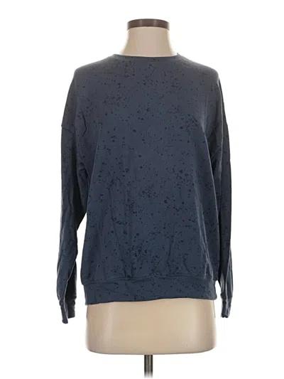 Pre-owned Athleta Pullover Sweater In Blue