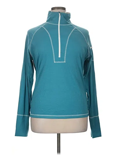 Pre-owned Athleta Pullover Sweater In Blue