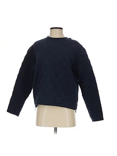 Pre-owned Athleta Pullover Sweater In Blue