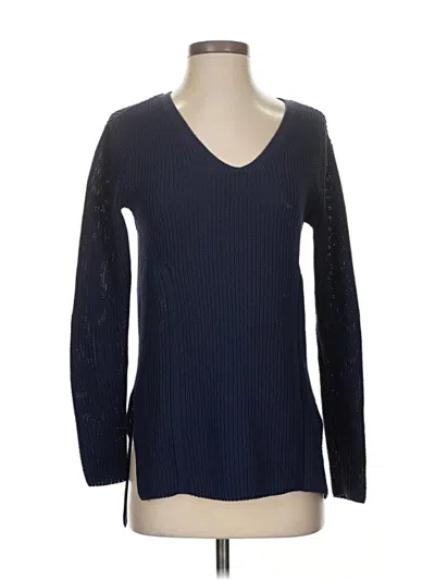 Pre-owned Athleta Pullover Sweater In Blue