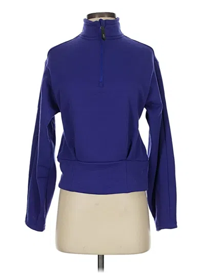 Pre-owned Athleta Pullover Sweater In Blue