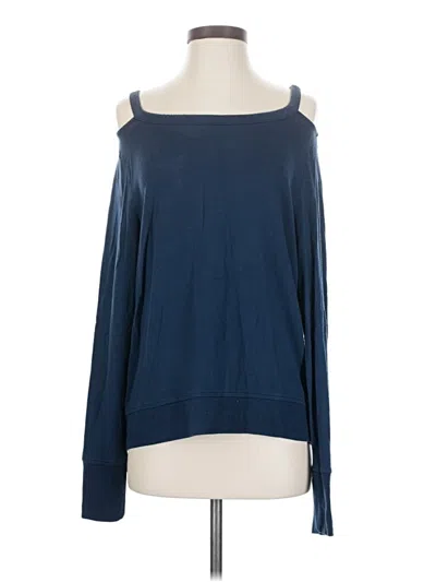 Pre-owned Athleta Pullover Sweater In Blue
