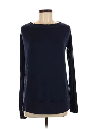 Pre-owned Athleta Pullover Sweater In Blue