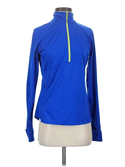 Pre-owned Athleta Pullover Sweater In Blue