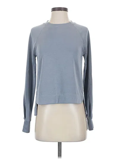 Pre-owned Athleta Pullover Sweater In Blue