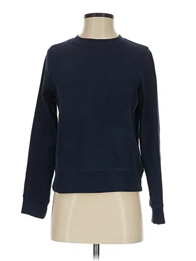 Pre-owned Athleta Pullover Sweater In Blue