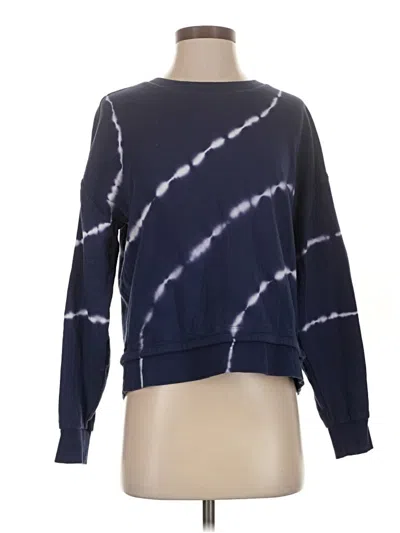 Pre-owned Athleta Pullover Sweater In Blue