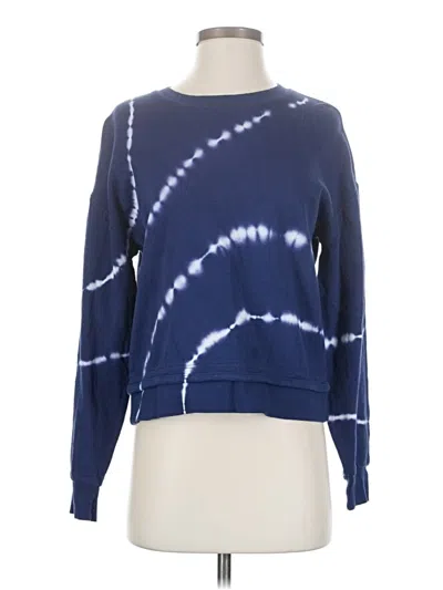 Pre-owned Athleta Pullover Sweater In Blue