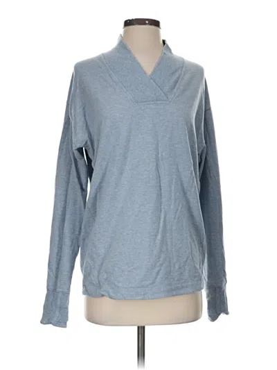 Pre-owned Athleta Pullover Sweater In Blue