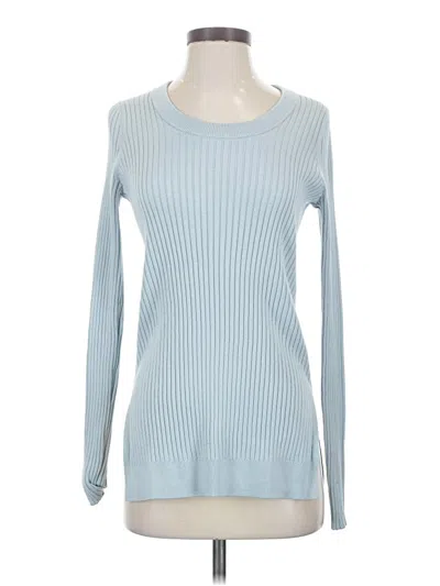 Pre-owned Athleta Pullover Sweater In Blue