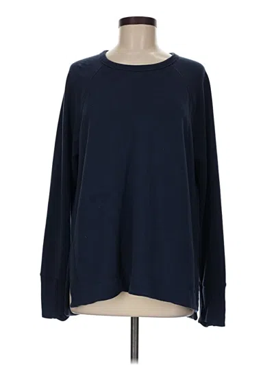 Pre-owned Athleta Pullover Sweater In Blue
