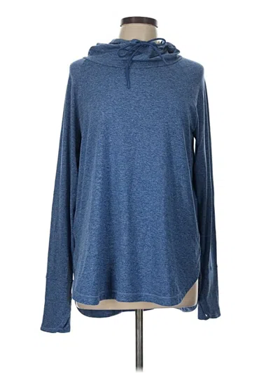 Pre-owned Athleta Pullover Sweater In Blue