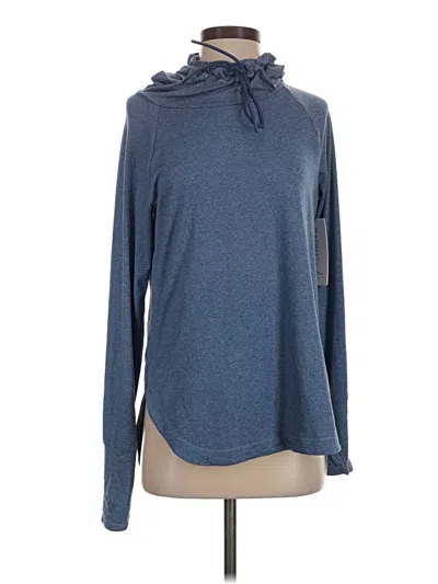 Pre-owned Athleta Pullover Sweater In Blue