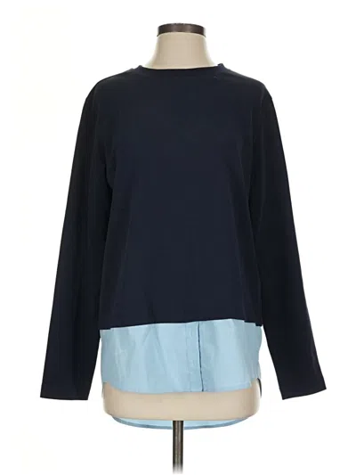 Pre-owned Athleta Pullover Sweater In Blue