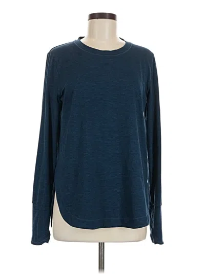 Pre-owned Athleta Pullover Sweater In Blue